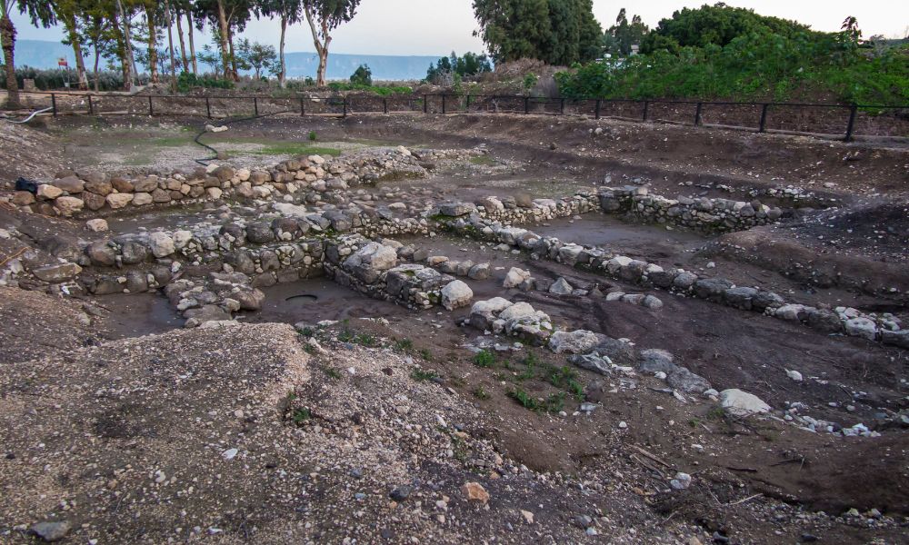 Ilustración de la ciudad de Magdala, lugar de nacimiento de María Magdalena